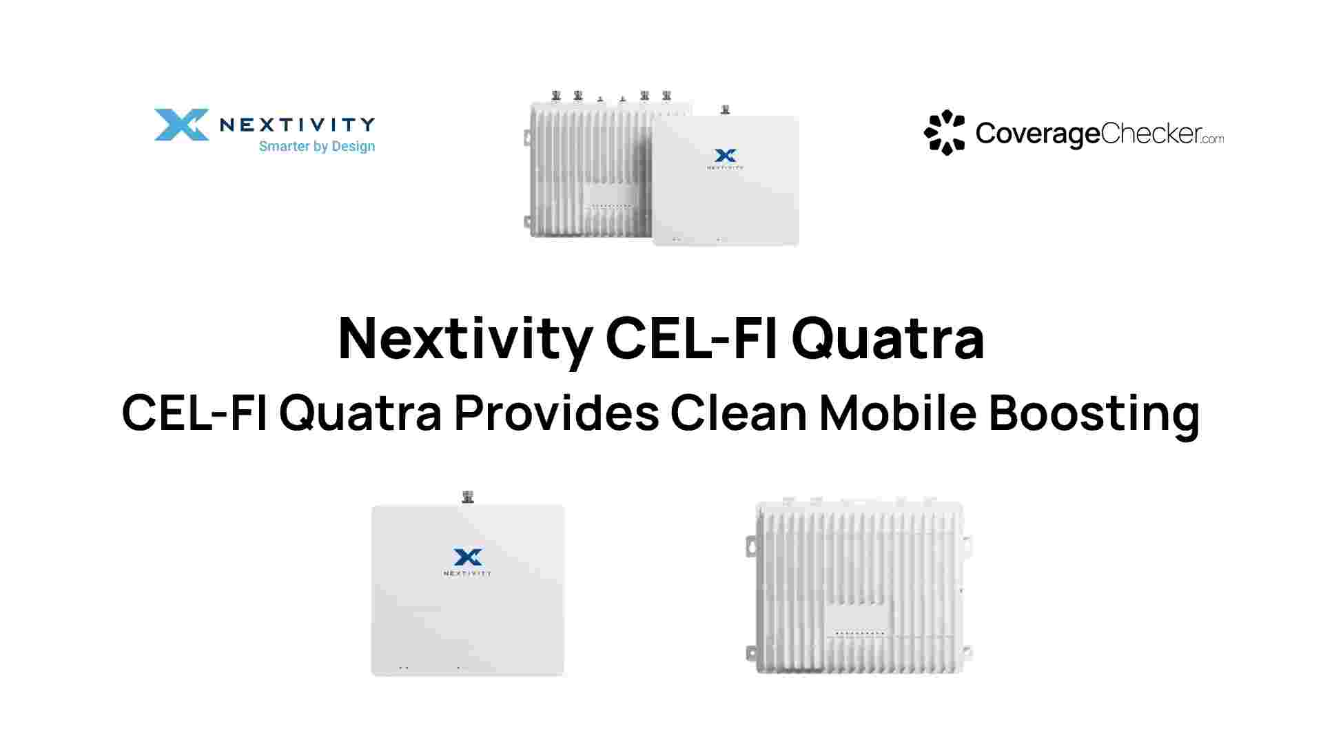 CEL-FI Quatra Provides Clean Mobile Boosting By CoverageChecker.com