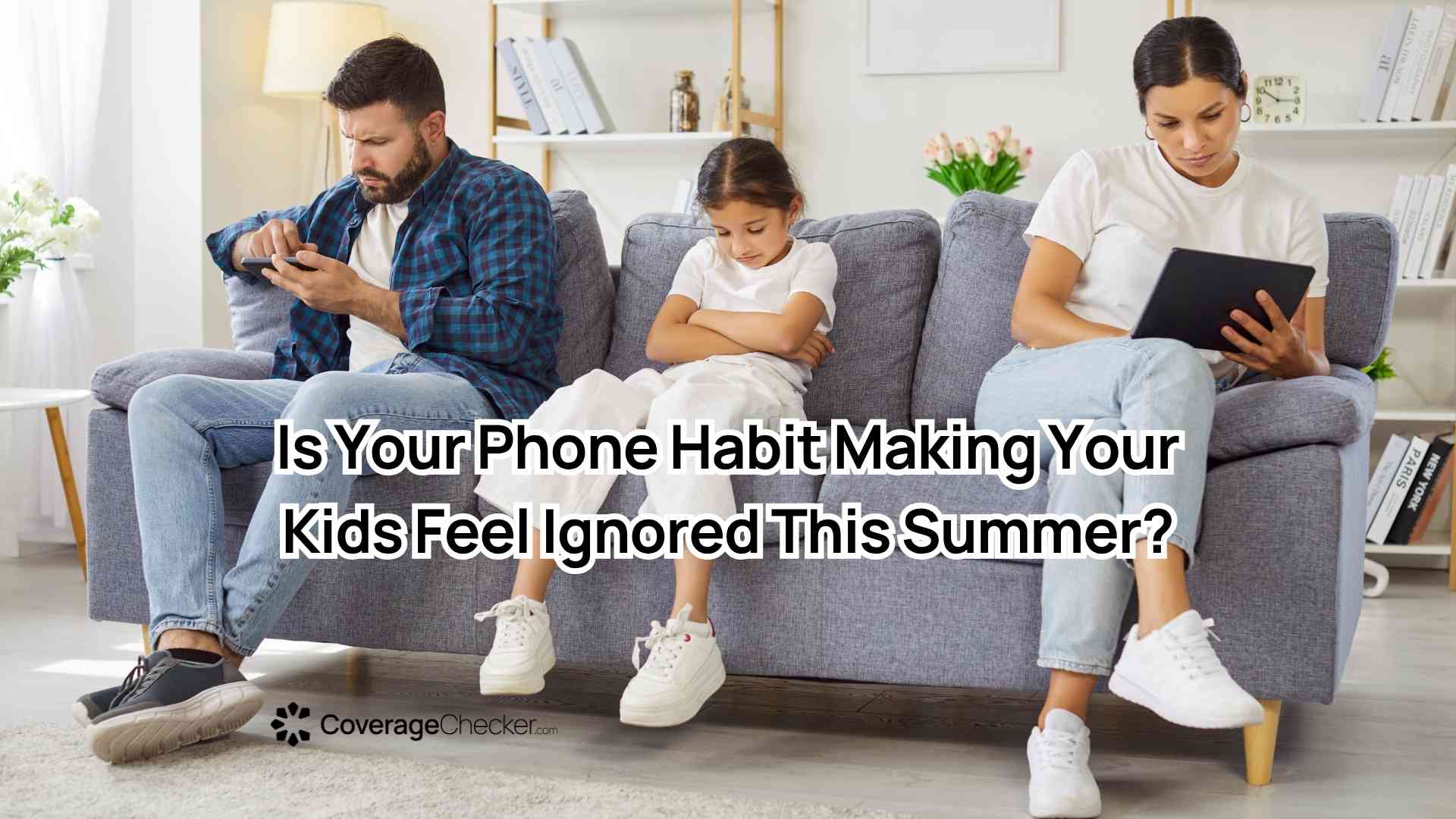 Are You Scrolling Too Much In Front Of Your Kids? - CoverageChecker.com