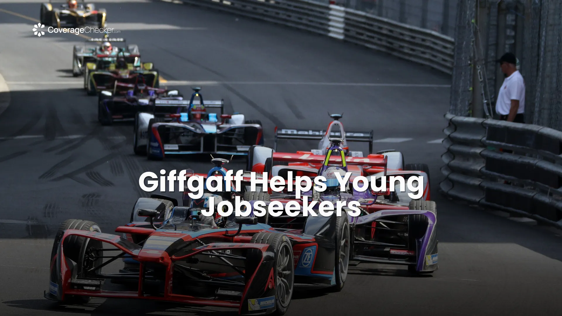 Thrilling Formula E cars racing through Monaco's iconic circuit, showcasing speed and competition.